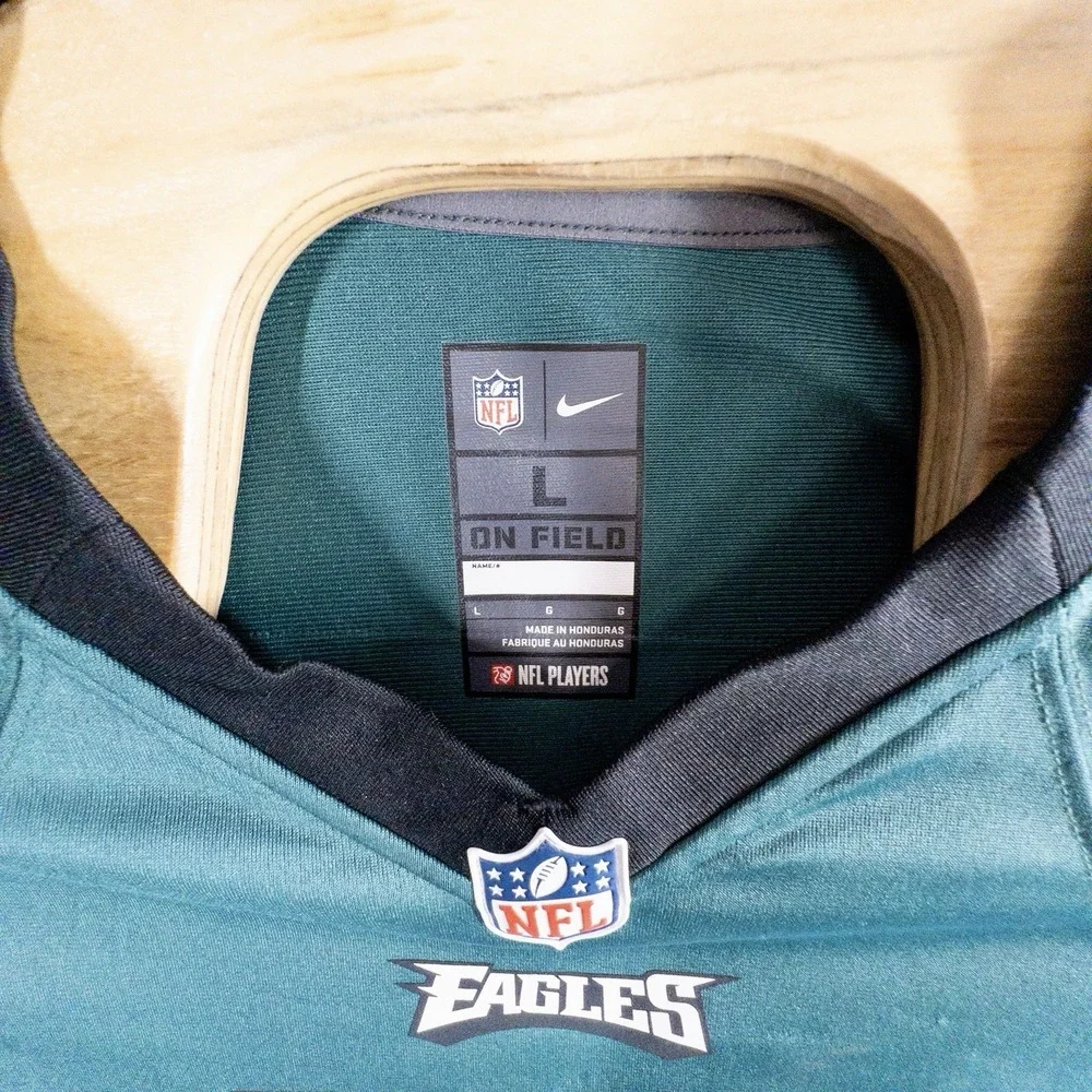 Nike On Field Philadelphia Eagles Carson Wentz Jersey Mens‎ Large NFL Football